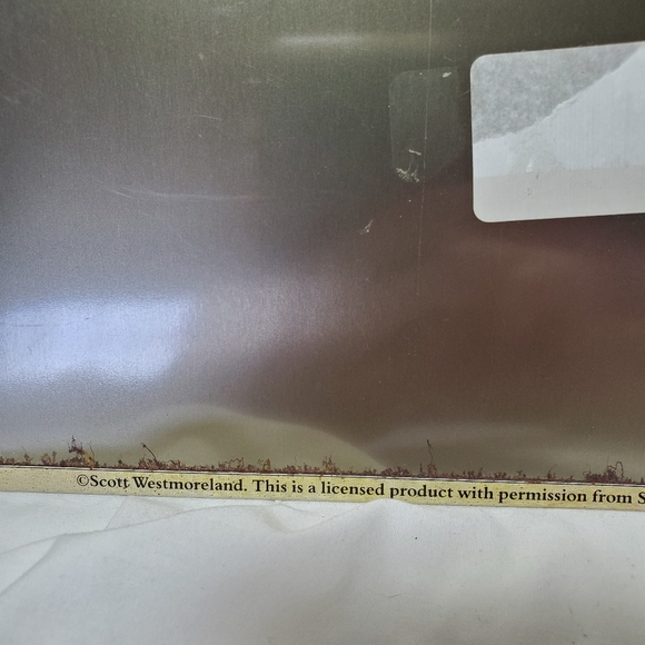 Westmoreland Boards Lined Up Distressed Vintage Look Metal Sign Beach Paradise - Picture 5 of 6